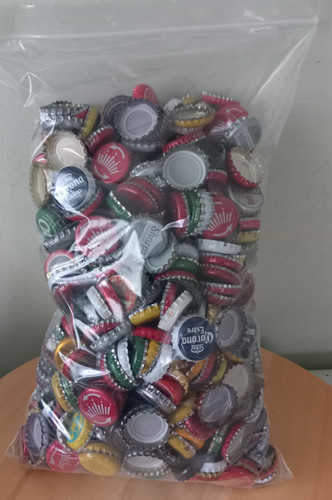 Beer bottle tops bundle - beer,
