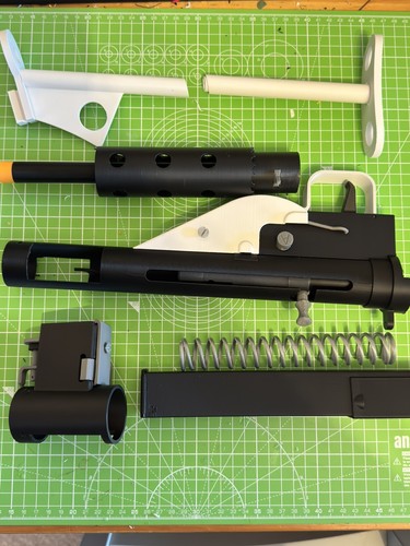 Sten mk2 kit scale - sten, 1:1