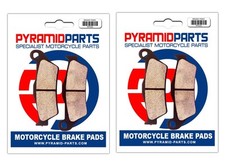 Front Brake Pads (2 Pairs) for Yamaha XT660 Z Tenere ABS 2011-2014