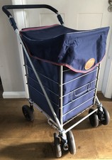 Sholley Navy Bluie Shopping Trolley FREE UK POST BK82