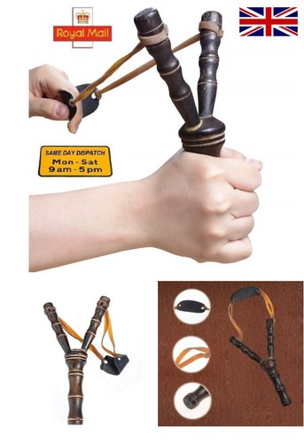 Wooden slingshot catapault - wooden,