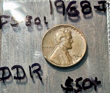 1968 D Lincoln Cent DDR