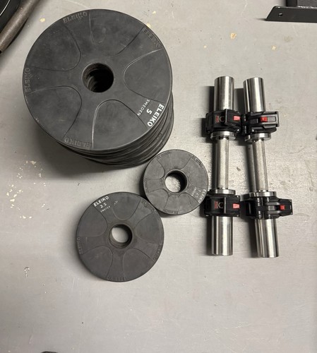 Eleiko loadable dumbbells - dumbbells,