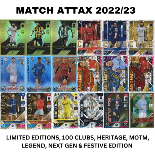 Match attax 2023 limited - match,