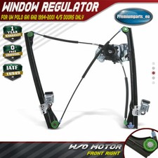 Window Regulator w/o Motor for VW Polo 6N 1994-2001 Front Right 4/5 D 6N4837462