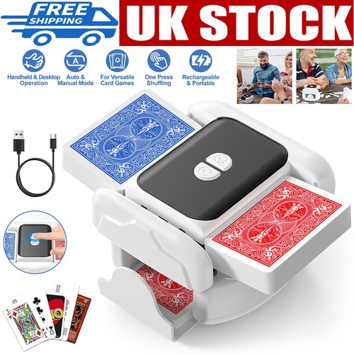 Automatic card shuffler - automatic,