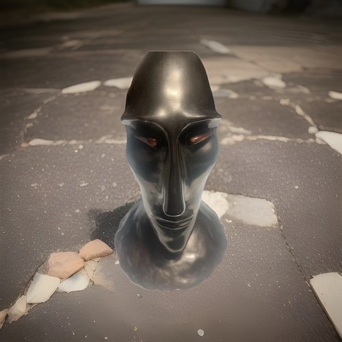 Art school 1990 bust - 1990/s,