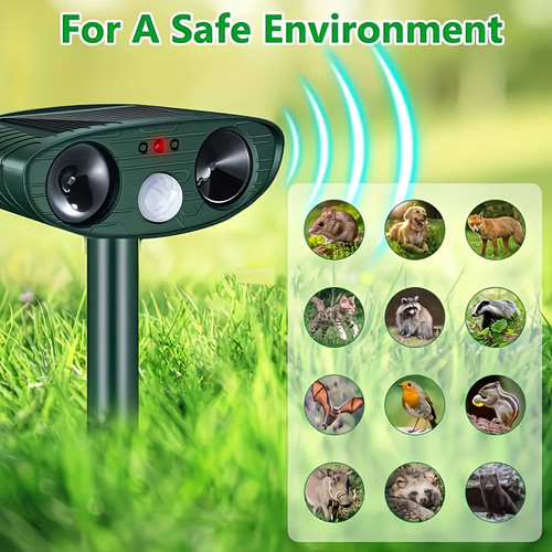 Ultrasonic solar cat dog - solar,