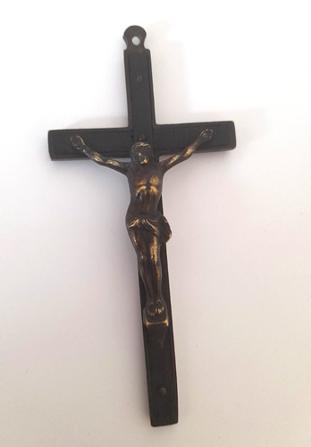 Vintage ebony and brass - ebony,