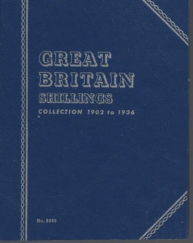 Shilling whitman coin - whitman, folders