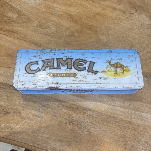 Vintage camel cigarette tin - vintage,