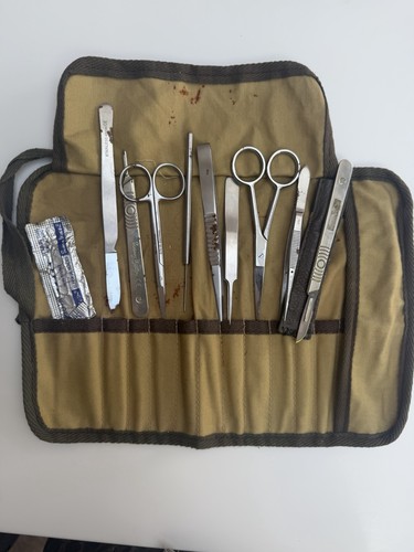 Students dissecting kit