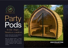 Garden-6 Seater -Event Pod-Party-Best for Pub-Dining-Fishing pod