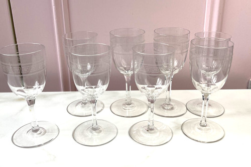 Sherry glasses victorian - glasses,