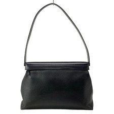 Auth HERMES Yoeh Bag Black