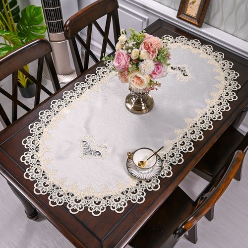 Vintage embroidered lace - vintage,