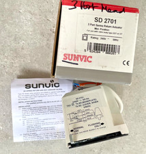 Sunvic SD 2701 3 Port Mid Position Motorised Valve Actuator Head 4 Wire SD2701