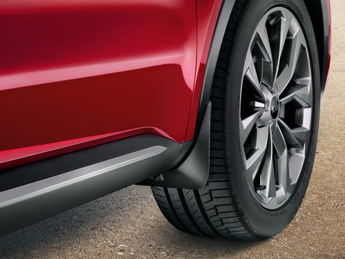 Kia genuine front mud guard - front,