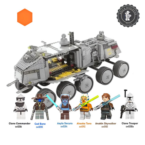 Lego star wars minifigs - star, from