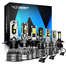 NOVSIGHT 2X H4 LED Bulbs High
