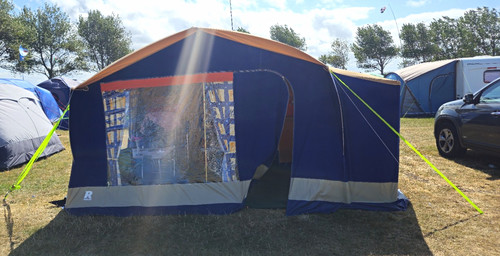Raclet trailer tent - tent, blue