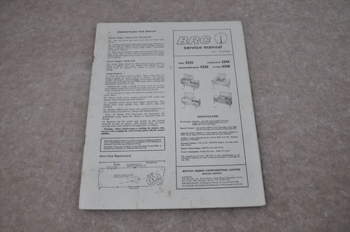 Brc hmv 2332 ferguson - 2332, 3344