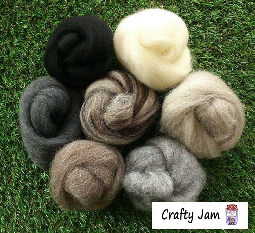 Needle felting grey tones - grey,