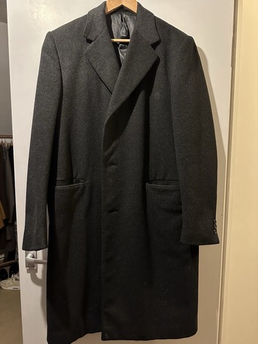 Crombie men black wool - men's,