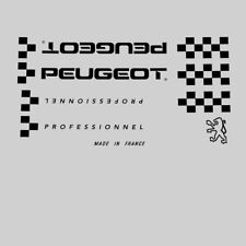 Peugeot Professionnel Bicycle Frame Stickers - Decals - n.941