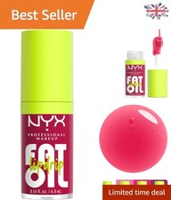 Fat Applicator Lip Gloss with Squalane - High Shine Hydration for All Skin Types