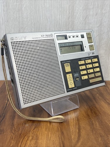 Vintage sony icf 7600d - vintage, icf-7600d
