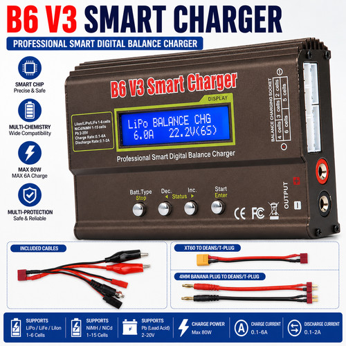 Smart battery balance charger - battery,