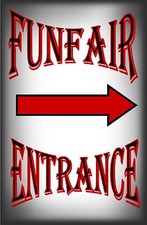 Funfair Entrance  Vintage