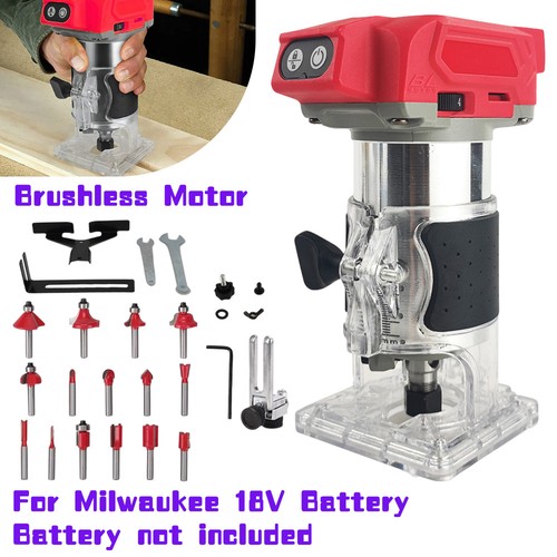 Cordless brushless router - cordless,