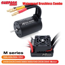 SURPASS HOBBY 3100/4500/4800KV Brushless Motor ESC For 1/10 1/12 1/16 1/18 Cars