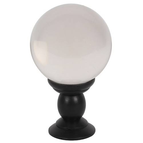 Large clear crystal ball - crystal, on