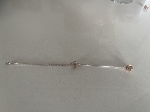 Pandora silver and rose - rose, gold