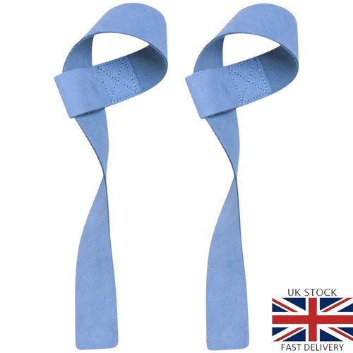 Blue leather powerlifting - leather,