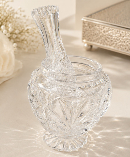 Vintage cut glass - cut-glass, crystal)