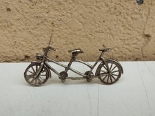 Vintage Tandem Bicycle In Silver Title 800 Arezzo