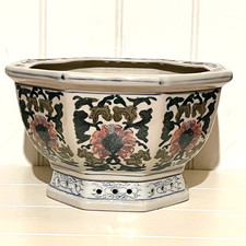 Chinoiserie Planter Octagon