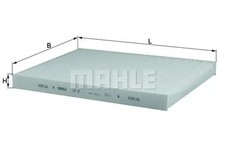 Cabin filter Particulate Filter LA 31 KNECHT for VW SEAT AUDI SKODA