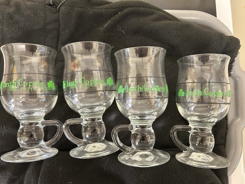 Irish coffee glasses vintage - irish,
