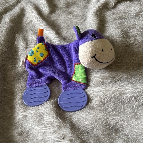 Nuby purple lovey - nuby,