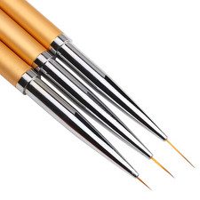 3 pcs Nail Art Brushes with