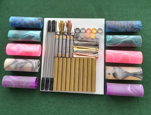 Acrylic pen blanks pre bored - acrylic,