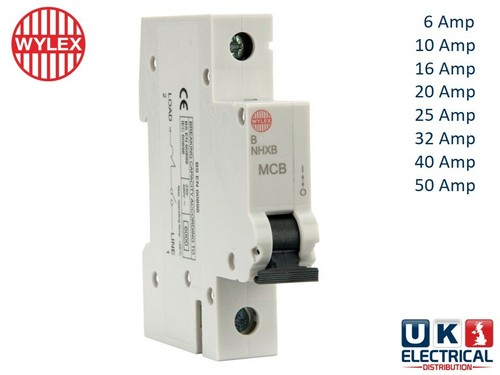 Wylex nhx 10a 16a - 6a,