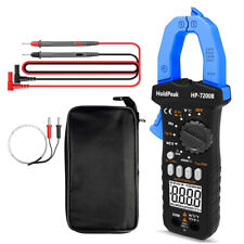 HoldPeak Digital Clamp Multimeter TRMS 6000 Counts AC DC Voltage Current Meter 