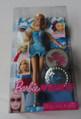 Barbie loves makeup mattel - barbie,