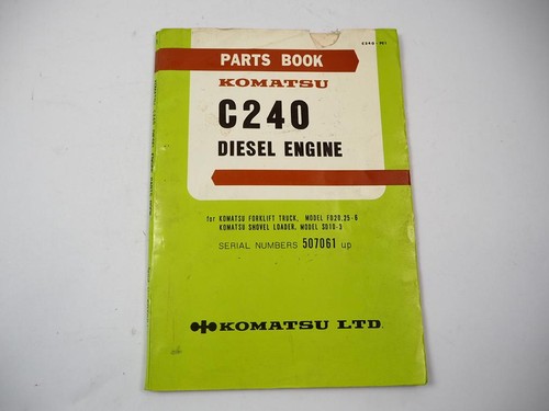 1977 komatsu c240 - komatsu,